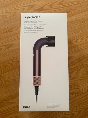 Dyson Supersonic r Hair Dryer - Black with Pink Accents
